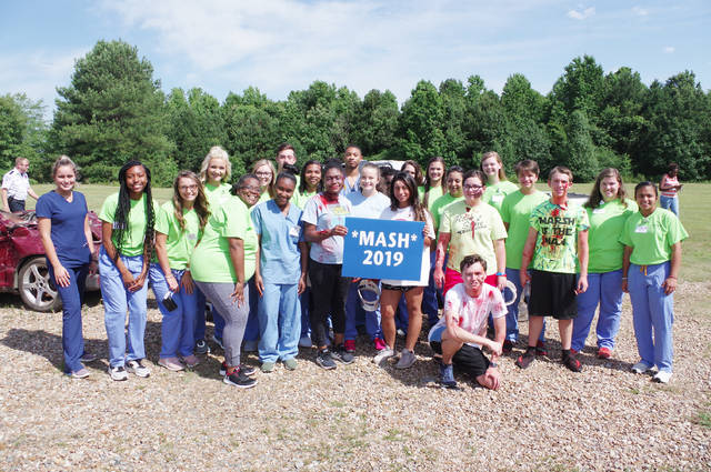 Students attend MASH camp at UAMS site at Pine Bluff