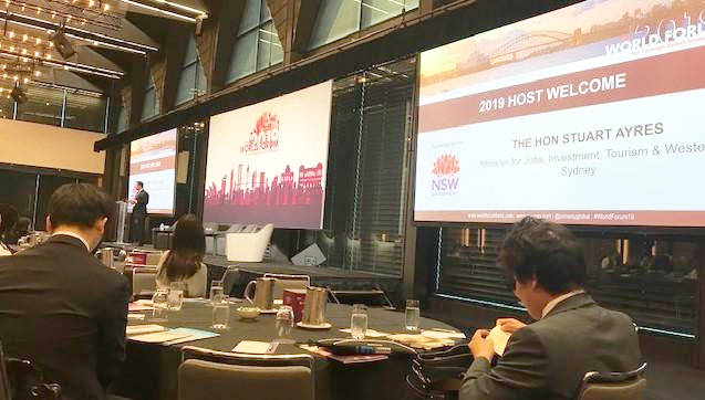 Economic Development Side: World forum held half-a-world away in Australia