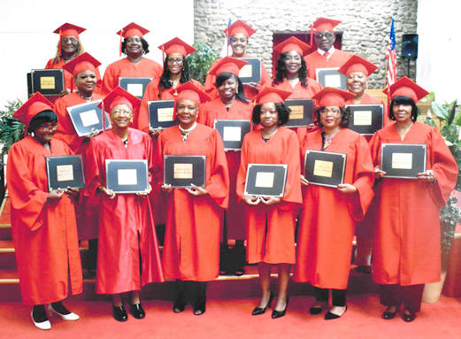 2019 class graduates at Breath of Life School of Ministry