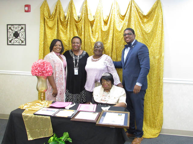Marie Franklin celebrates 100th birthday