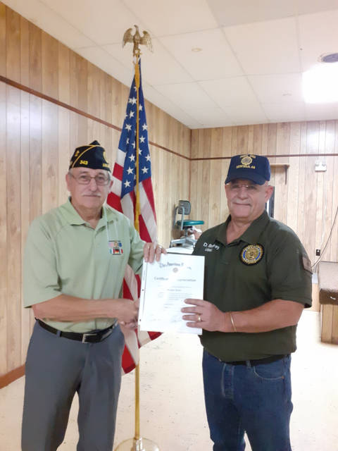 American Legion honors veteran