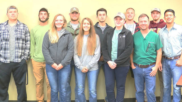 UAM’s Beef Production class earns certifications