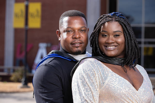 Married couple to receive master’s degrees together