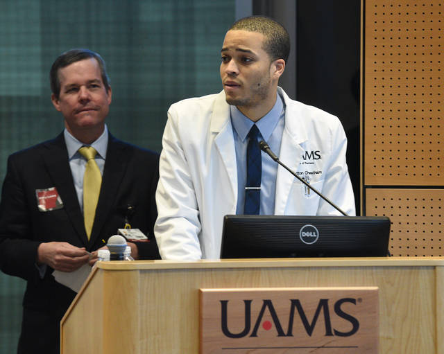 Pine Bluff pharmacy student addresses U.A. Board