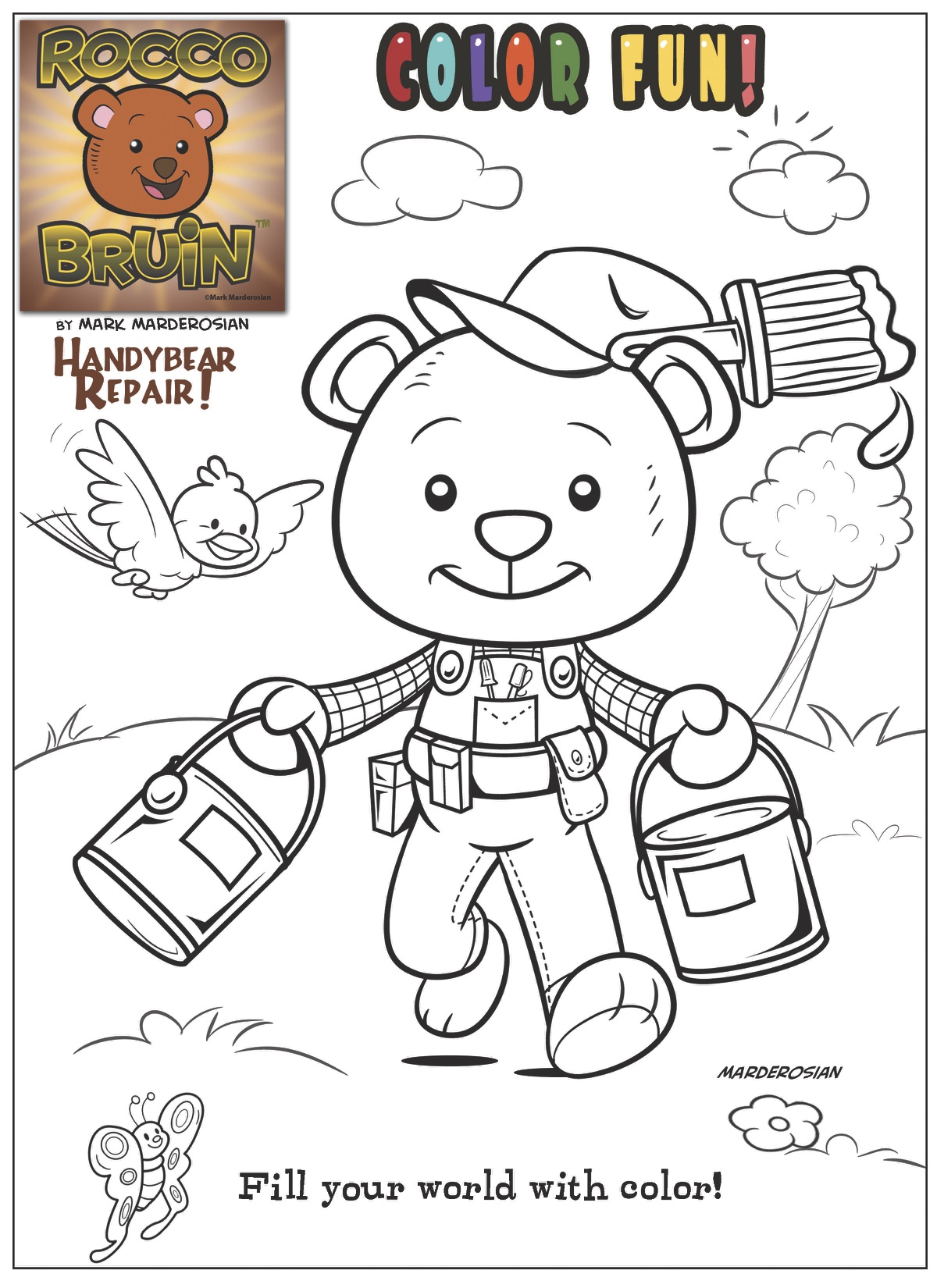 Kids activity: Be a germ-fighting superhero (Includes coloring activities and a wordsearch!)