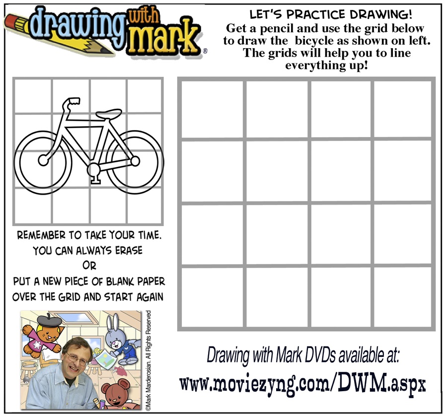 Kids activity: What bike do you like? (includes coloring, word search and more!)