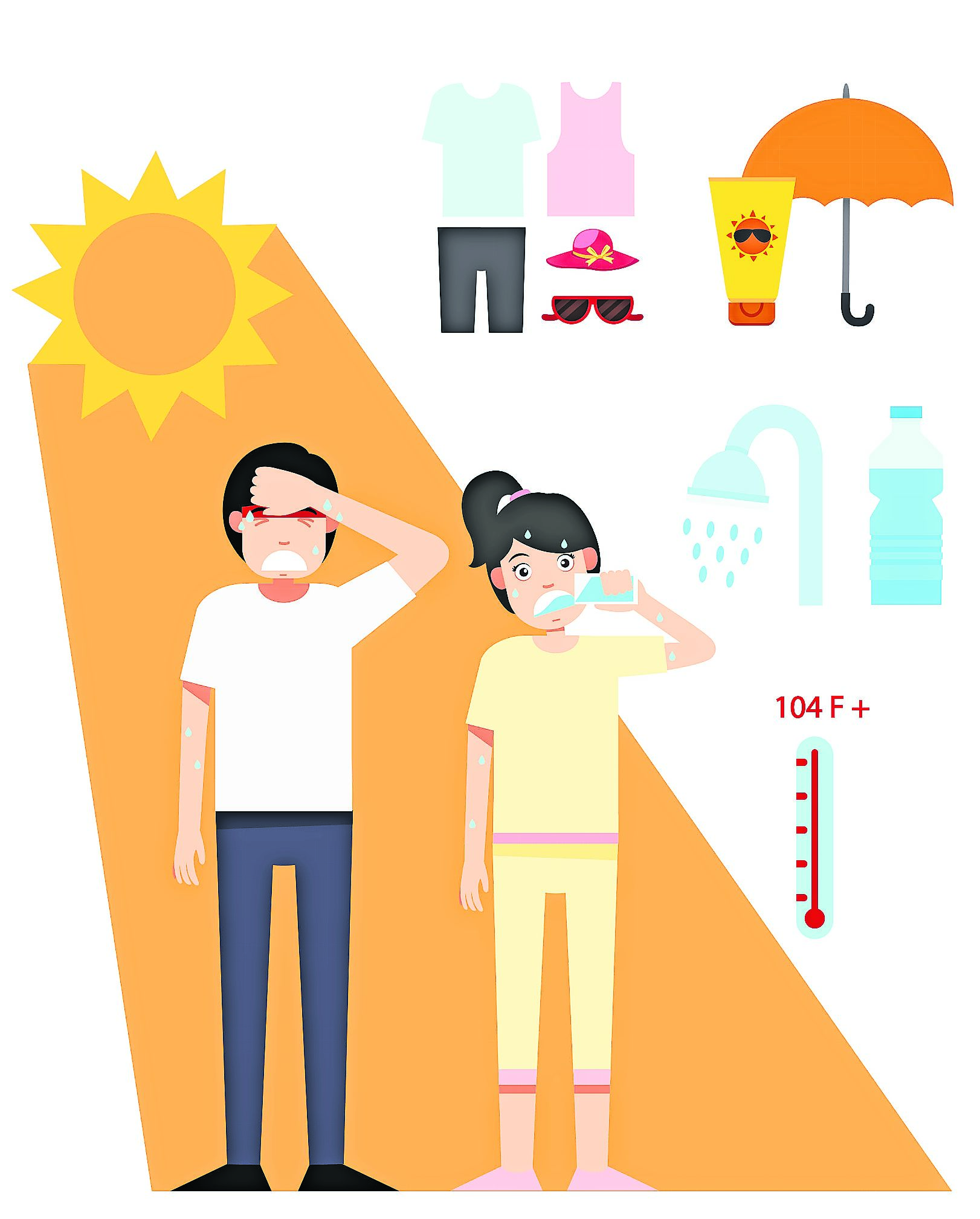 Don’t sweat it: How to stay safe, healthy and cool this summer