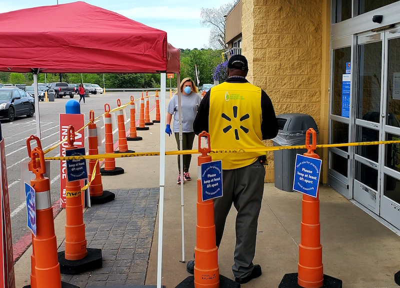 Local shoppers facing new reality at stores