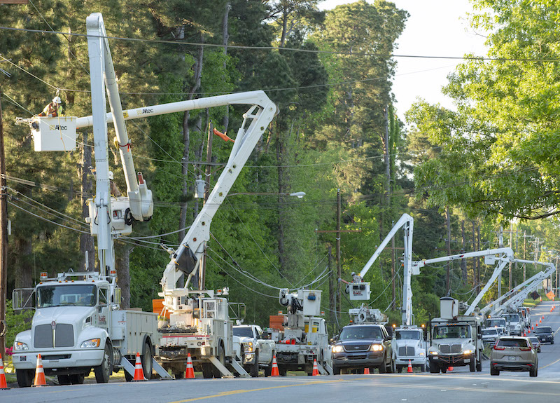 Church helps as storm recovery continues
