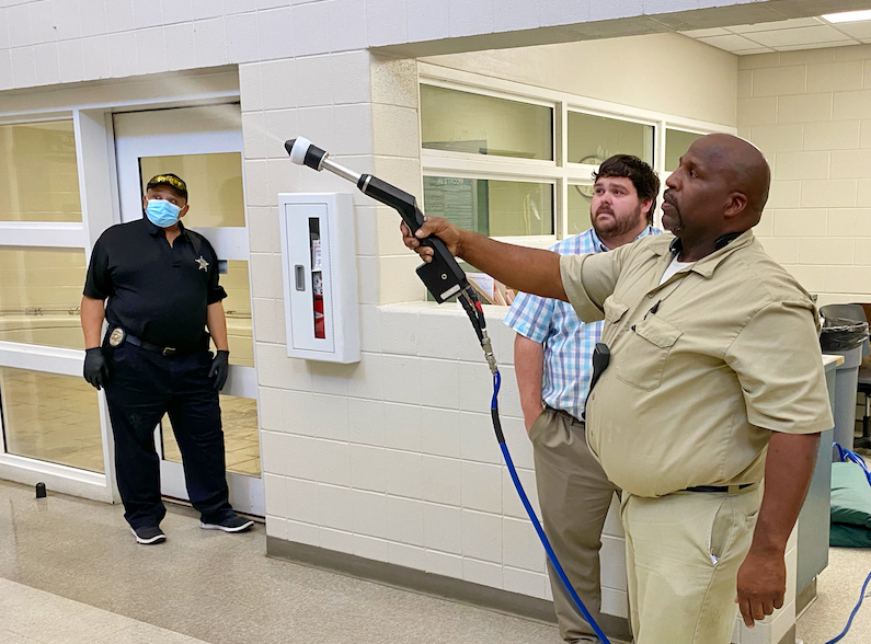 JCSO uses UV technology to fight COVID-19