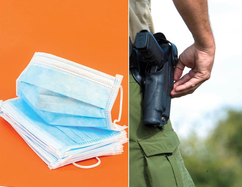 Yes, you can conceal carry and wear a mask in Arkansas