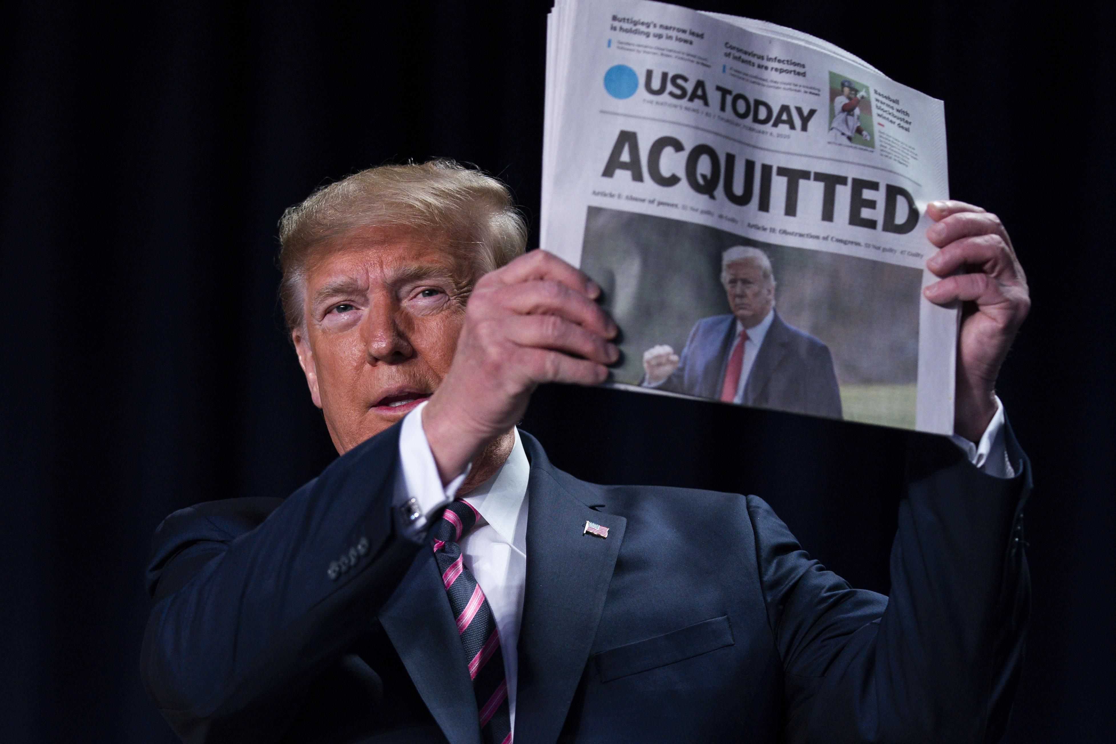 Trump’s leadership is tested in time of fear, pandemic
