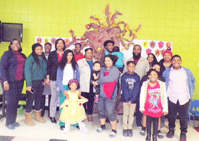 Families attend PTO meeting at Matthews