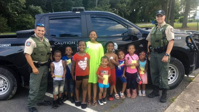 Arkansas wildlife officers issuing ice cream citations to youth