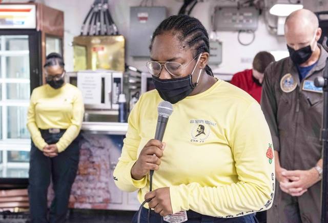 Pine Bluff sailor aboard USS Theodore Roosevelt