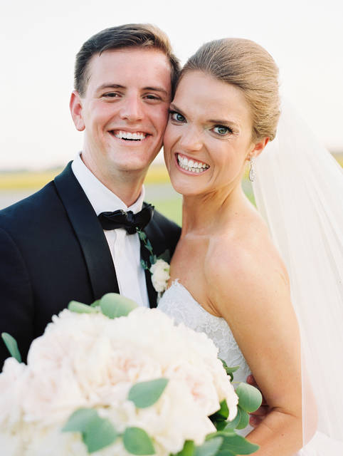 Hillary Dunklin and Stewart Hornor marry
