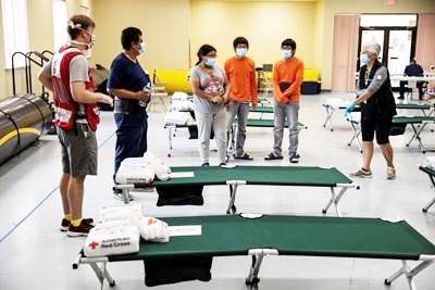 Red Cross deploys volunteers to gulf coast