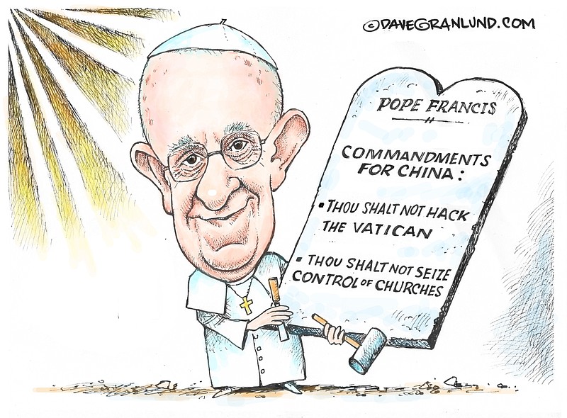 Granlund cartoon: Commandments for China | Northwest Arkansas Democrat ...