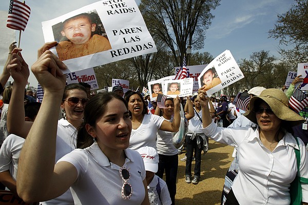 Tens Of Thousands Rally For Immigration Reform Chattanooga Times Free Press