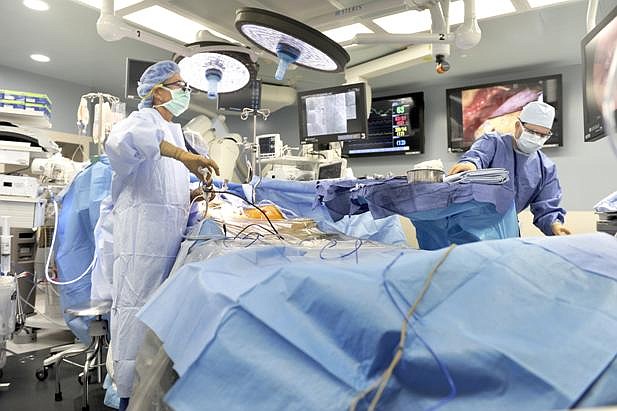 Memorial's operating room can morph into sophisticated heart lab when ...