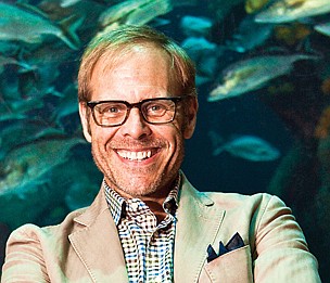 Celebrity chef Alton Brown mixes it up with Cast Iron contestants ...