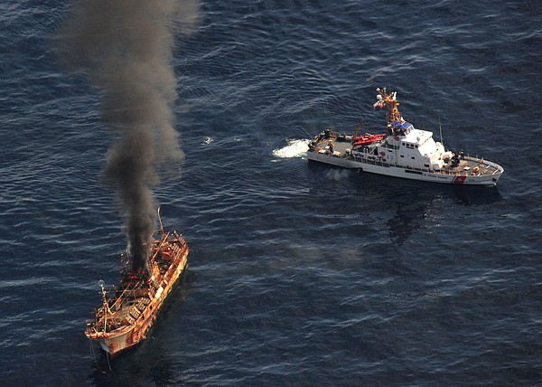 U.S. Coast Guard guns sink ship adrift since Japan tsunami ...