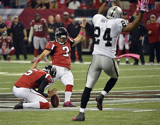 Matt Bryant should become the leading scorer in Falcons history