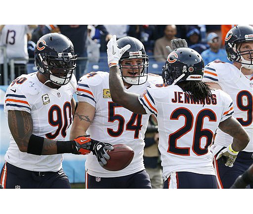 Chicago Bears force 5 turnovers, rout Tennessee Titans 51-20