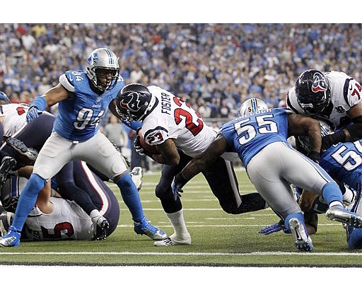 Detroit Lions lose to Houston Texans at Ford Field