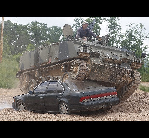 Drive Tanks. Crush Cars.