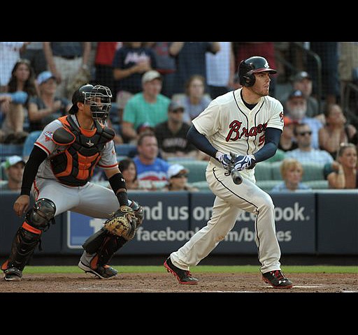 SF Giants beat Braves without getting a hit in game-winning rally