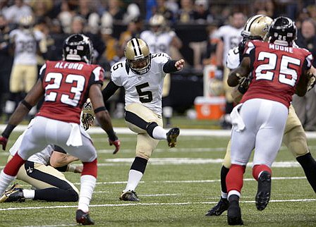 Garret Hartley kicks New Orleans Saints into first ever Super Bowl