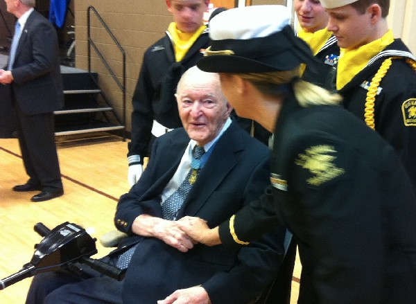 Photo: Medal Of Honor Recipient Charles Coolidge Honored At Stamp ...