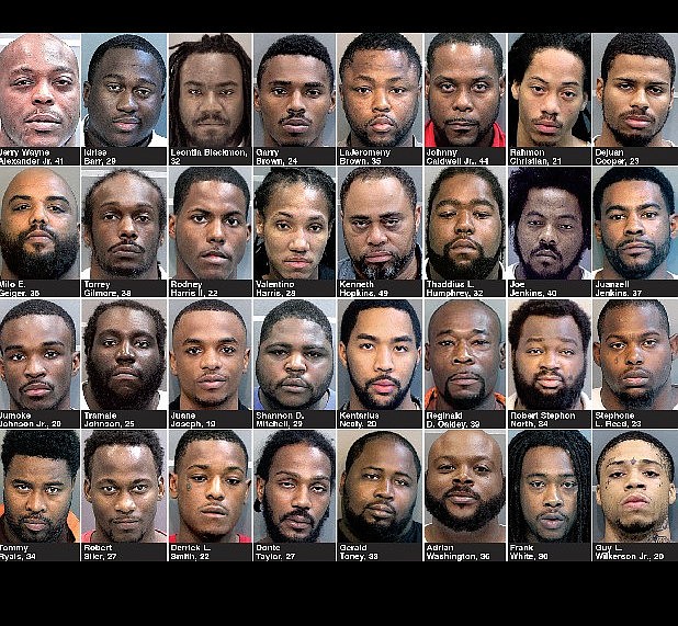 A look at the 32 suspects authorities called 'worst of the worst ...