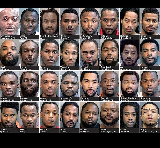 A Look At The 32 Suspects Authorities Called worst Of The Worst 