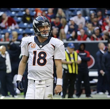 Manning's big day leads Broncos over Texans 37-13