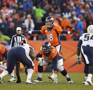 Manning, Broncos beat Chargers 24-17