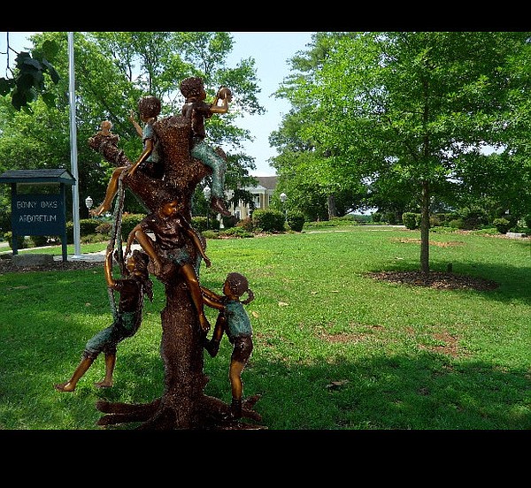 Children's sculpture to be dedicated Saturday at site of former Bonny Oaks children's home