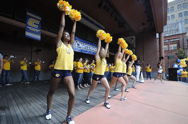 Photos: UTC pep rally before opening game | Chattanooga Times Free Press