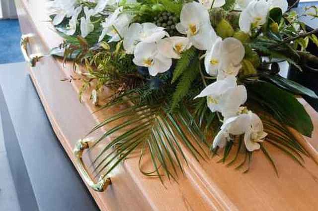 Coffin-casket tile