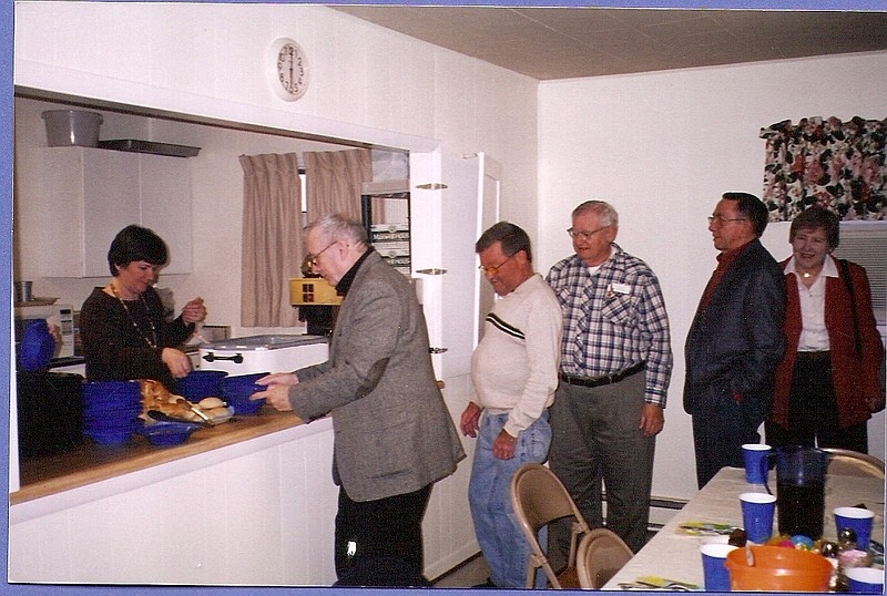 Members of the community get together at New Hope Presbyterian Church for the annual Thanksgiving dinner. Every year, the church opens its doors to members and people in the community to celebrate during the holiday.
Contributed photo