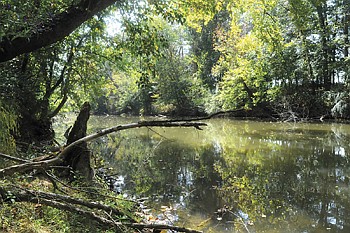 Staff Photo by Angela Lewis/Chattanooga Times Free Press 
Sep 23, 2010 - The Chattooga River is near the area where Theresa Parker's remains were found. Parker's estranged husband, Sam Parker, is currently serving a life sentence for her 2007 murder.