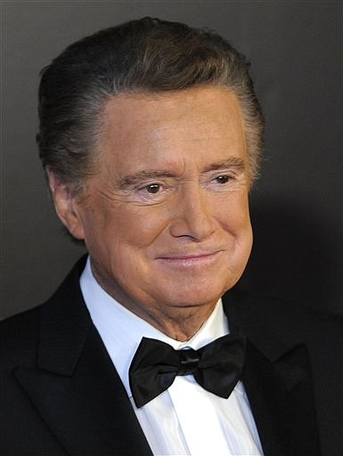 FILE - In this June 27, 2010 photo, host Regis Philbin arrives at the 37th Annual Daytime Emmy Awards, in Las Vegas. Veteran broadcaster Philbin says he's retiring from his weekday talk show. Philbin made the announcement at the start of the morning show "Live With Regis and Kelly," Tuesday, Jan. 18, 2011, which he has hosted for more than a quarter-century, most recently sharing hosting duties with Kelly Ripa. (AP Photo/Chris Pizzello, File)