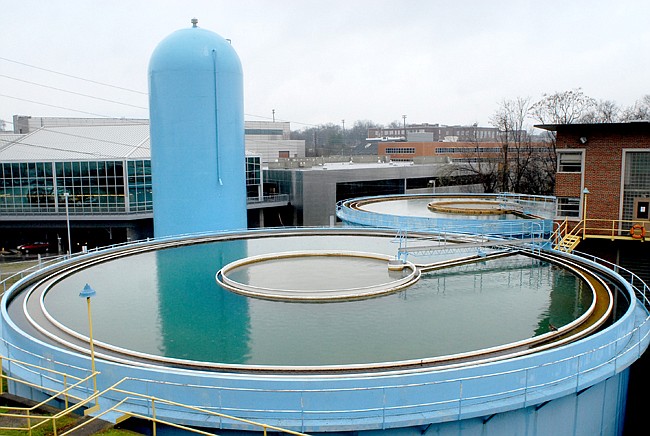 Water is processed at the Tennessee American Water Co. facility off Riverside Drive. 
