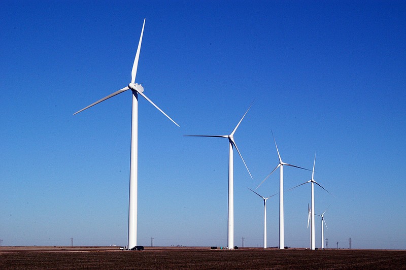Wind turbines. Contributed Photo