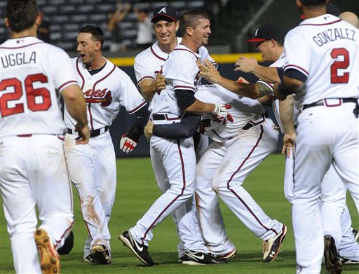 Acuña, Olson Make Pirates Pay in Seventh; Braves Win it 5-2