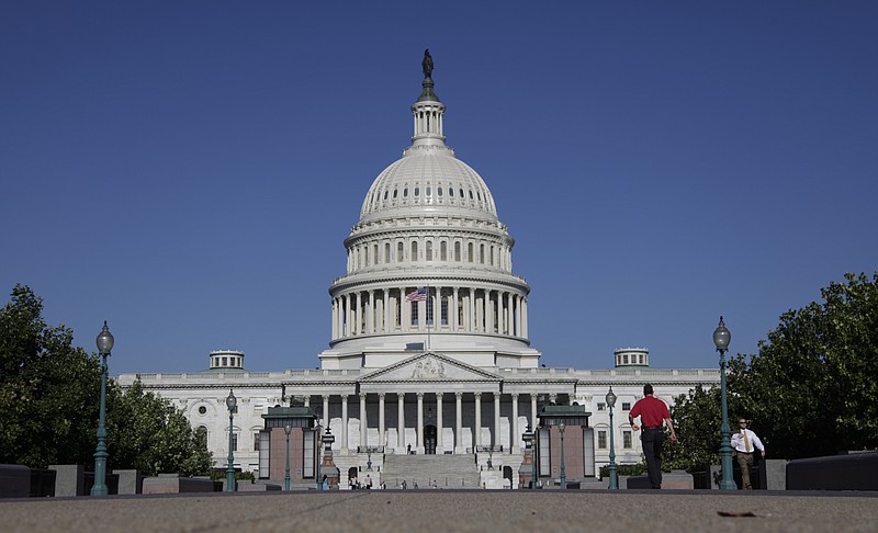 The U.S. Capitol building in Washington.