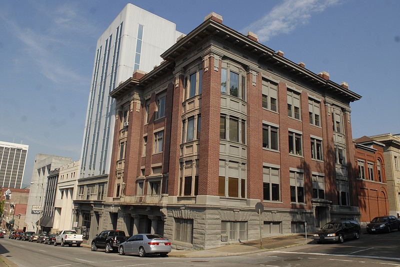 The Mayfield Annex is located at the corner of Seventh and Walnut Streets in downtown Chattanooga, seen on Thursday, April 15, 2010.