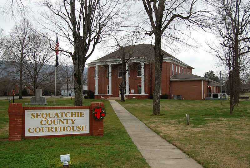 Officials and local residents recently marked the 100th birthday of the Sequatchie County Courthouse in Dunlap, Tenn.