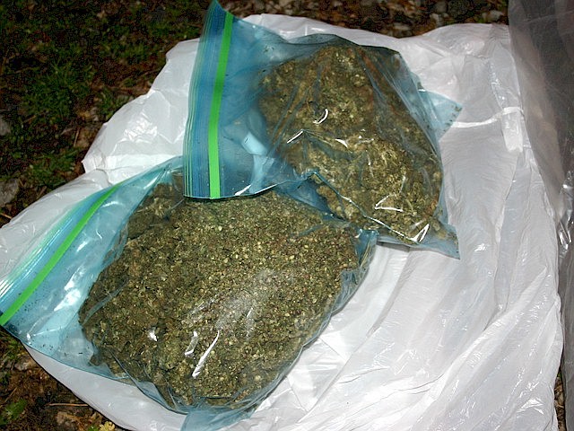 Approximately 2.5 pounds of marijuana, valued at over $6,000.
